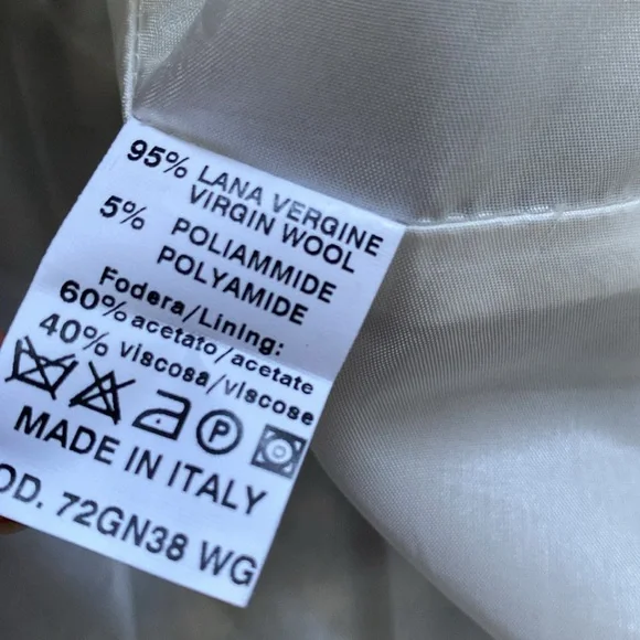 Il Gufo Italian virgin wool made in Italy skirt